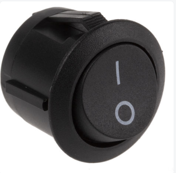 Bouton d'allumage pour batterie vélo