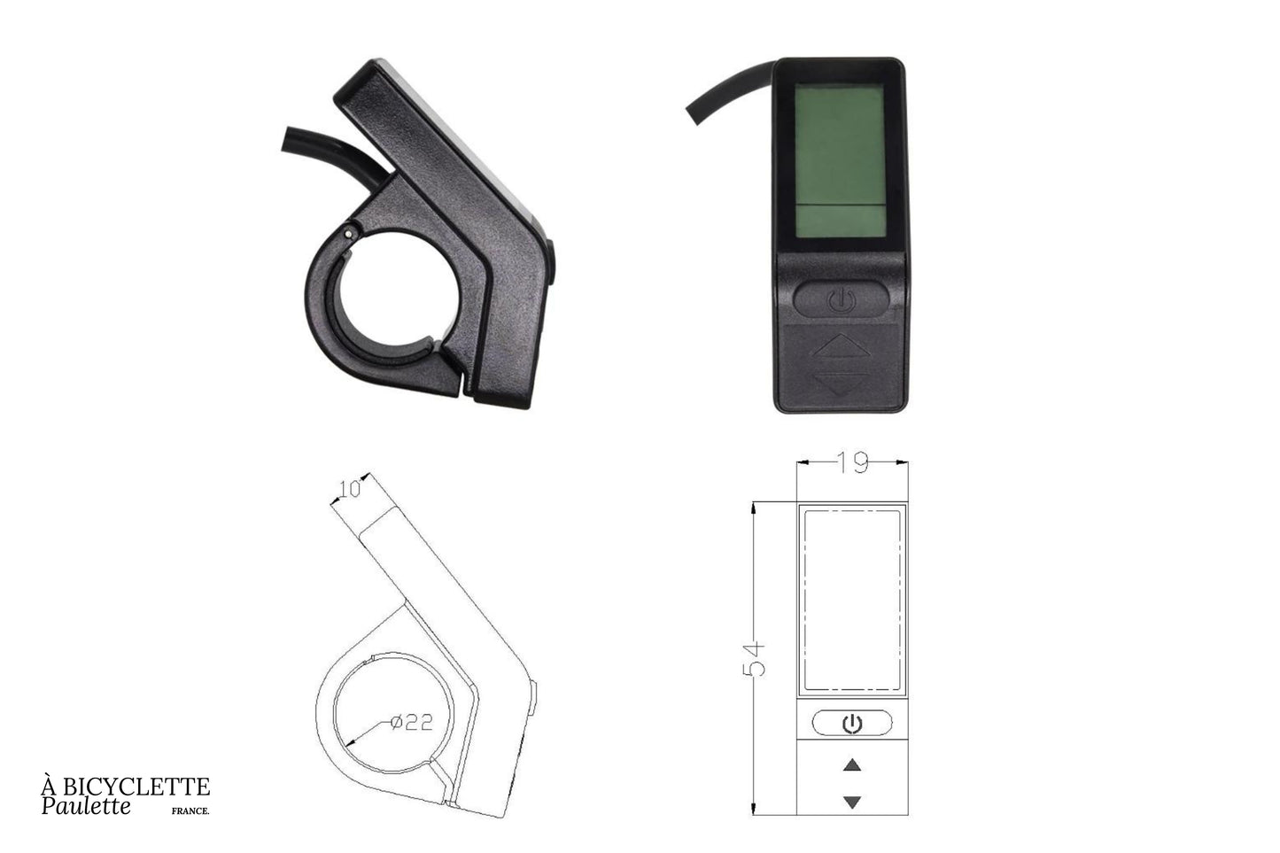 ÉCRAN MONOCHROME COMPACT