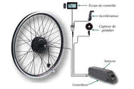 Lot De 2 Bras De Couple Pour Vélo électrique - Compatible Moteurs 750W-1500W, Arbre 14mm, Protection Contre Le Glissement Et La Flexion - 3