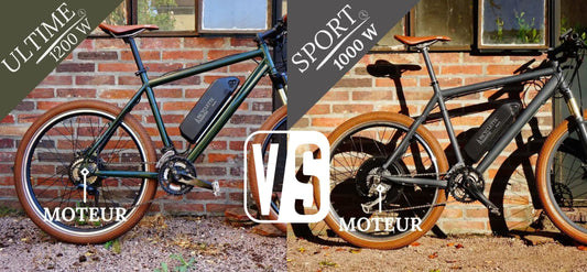 Le meilleur kit de conversion électrique pour vélo : Kit Sport 1000 W ou Ultime 1200 W ?