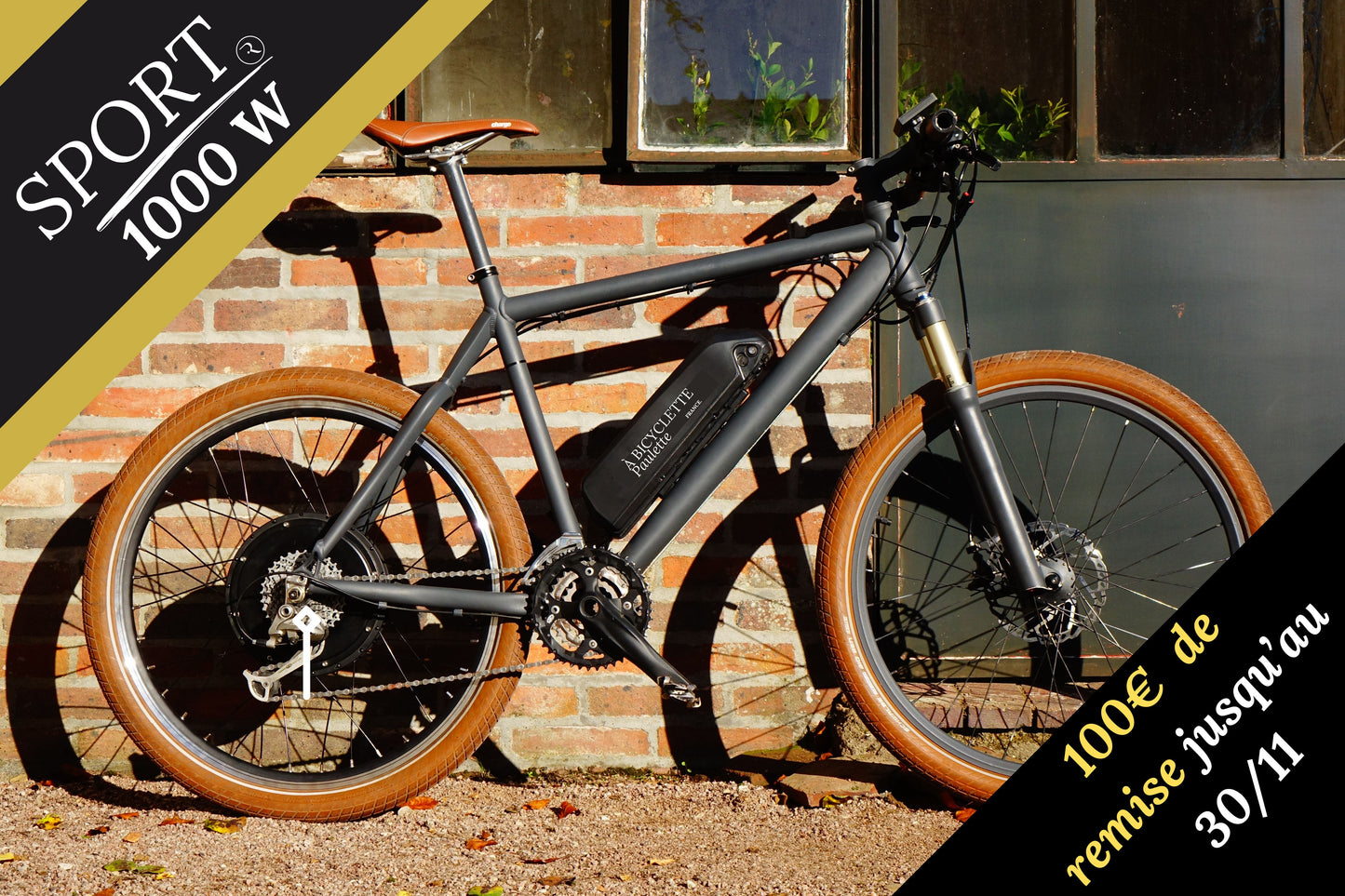 KIT VÉLO ÉLECTRIQUE 1000 W - SPORT