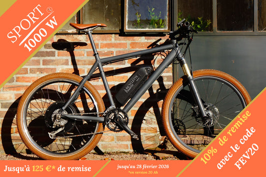 KIT VÉLO ÉLECTRIQUE 1000 W - SPORT