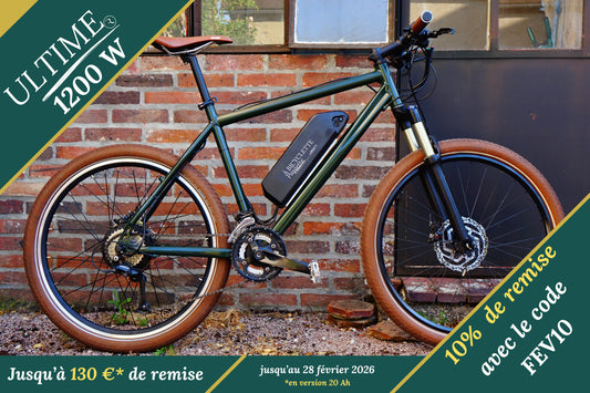 KIT VÉLO ÉLECTRIQUE 1200 W - ULTIME