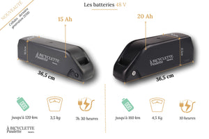BATTERIE POUR KIT ÉLECTRIQUE 48 V